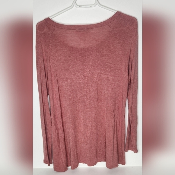 Bordeaux Long Sleeve Pink Shirt Size M - Picture 7 of 7